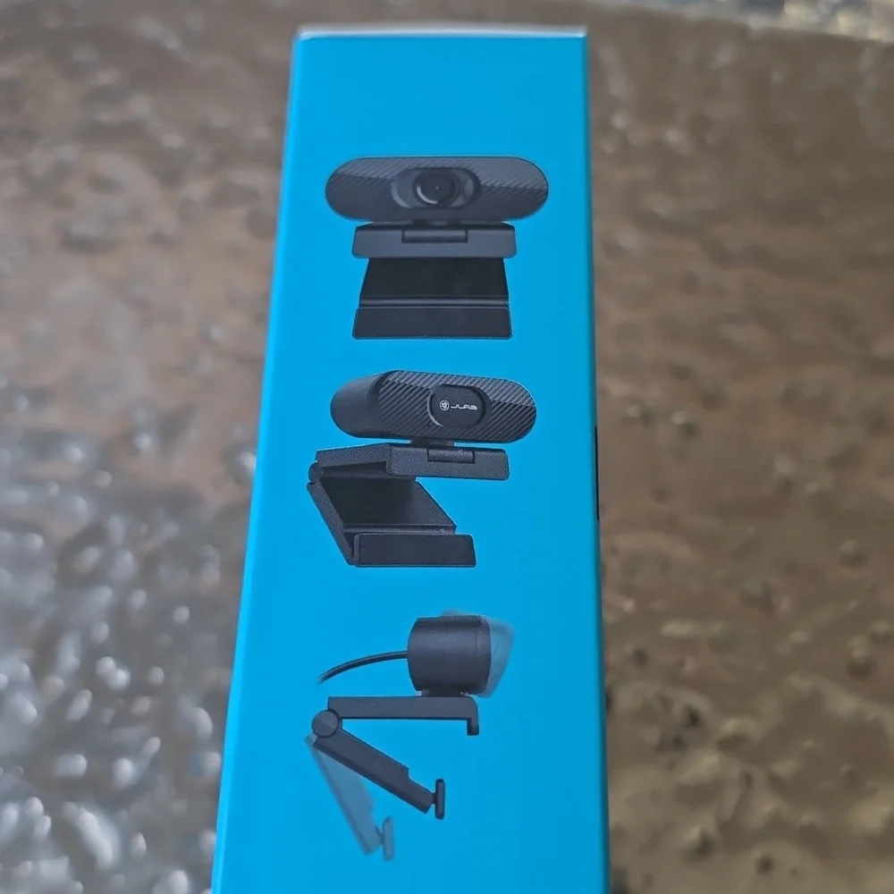PopCam HD USB Webcam - Black